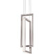 Cole LED 6 inch Satin Nickel Pendant Ceiling Light