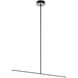Elizabeth LED 42 inch Black Pendant Ceiling Light