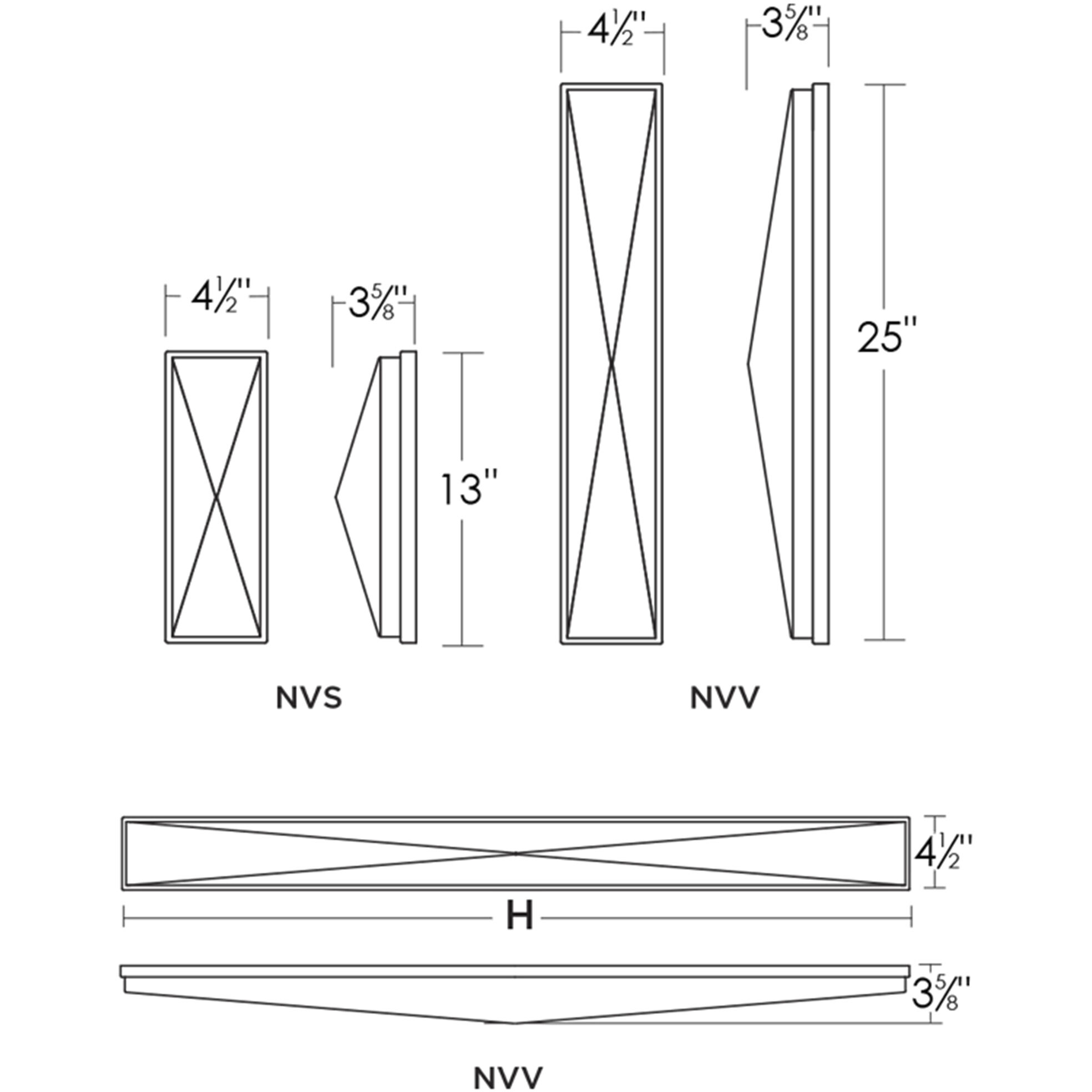 Novara LED 4 inch Satin Nickel ADA Sconce Wall Light