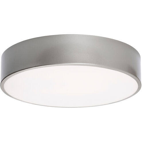 Bailey LED 12 inch Satin Nickel Flush Mount Ceiling Light