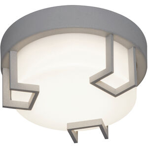 Beaumont LED 8 inch Textured Grey Flush Mount Ceiling Light