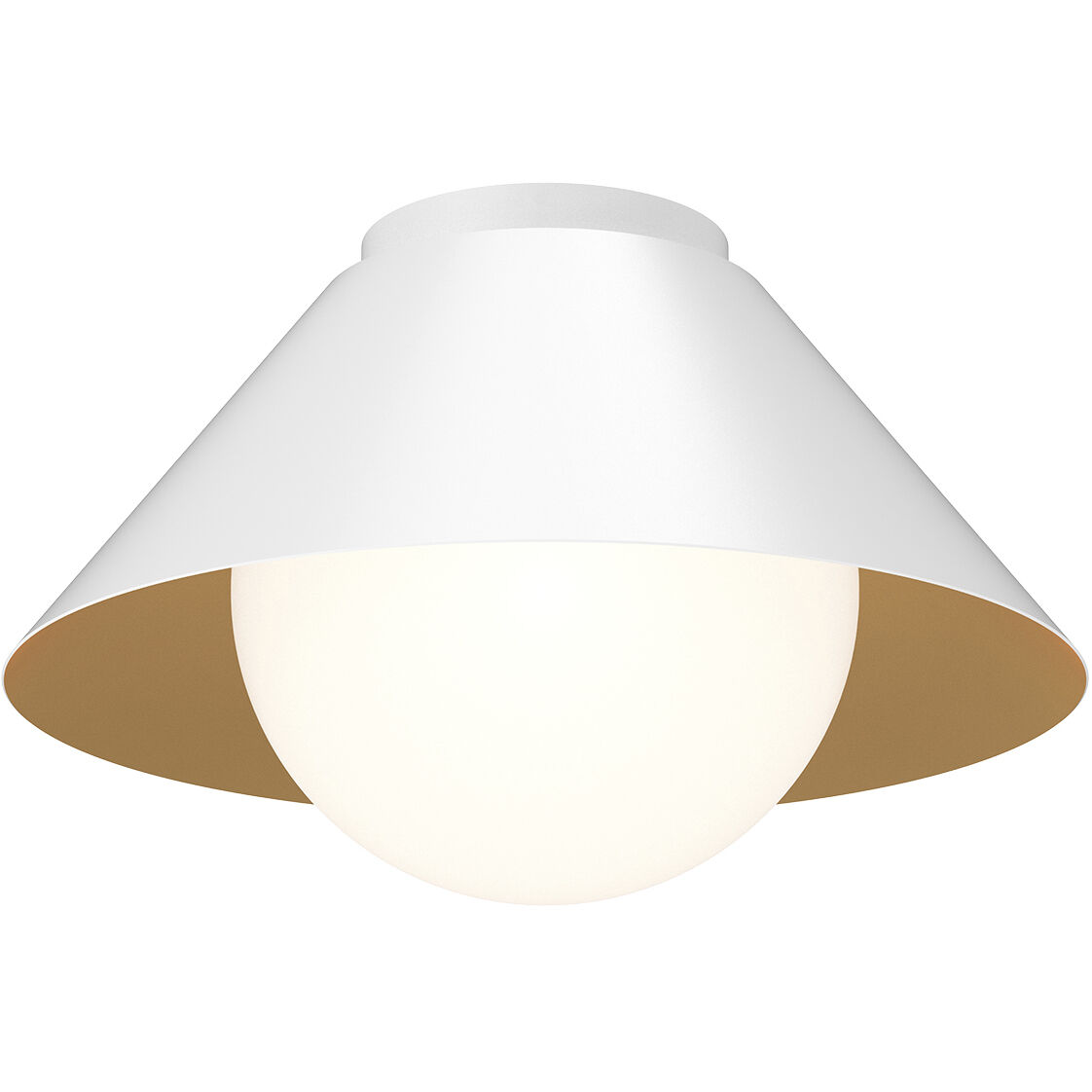 Alora Mood Remy 1 Light 13.50 inch Flush Mount