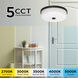 Boswell 1 Light 10.25 inch Black Flush Mount Ceiling Light
