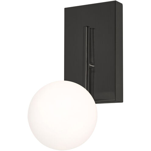 Metropolitan 1 Light 5 inch Black Wall Sconce Wall Light