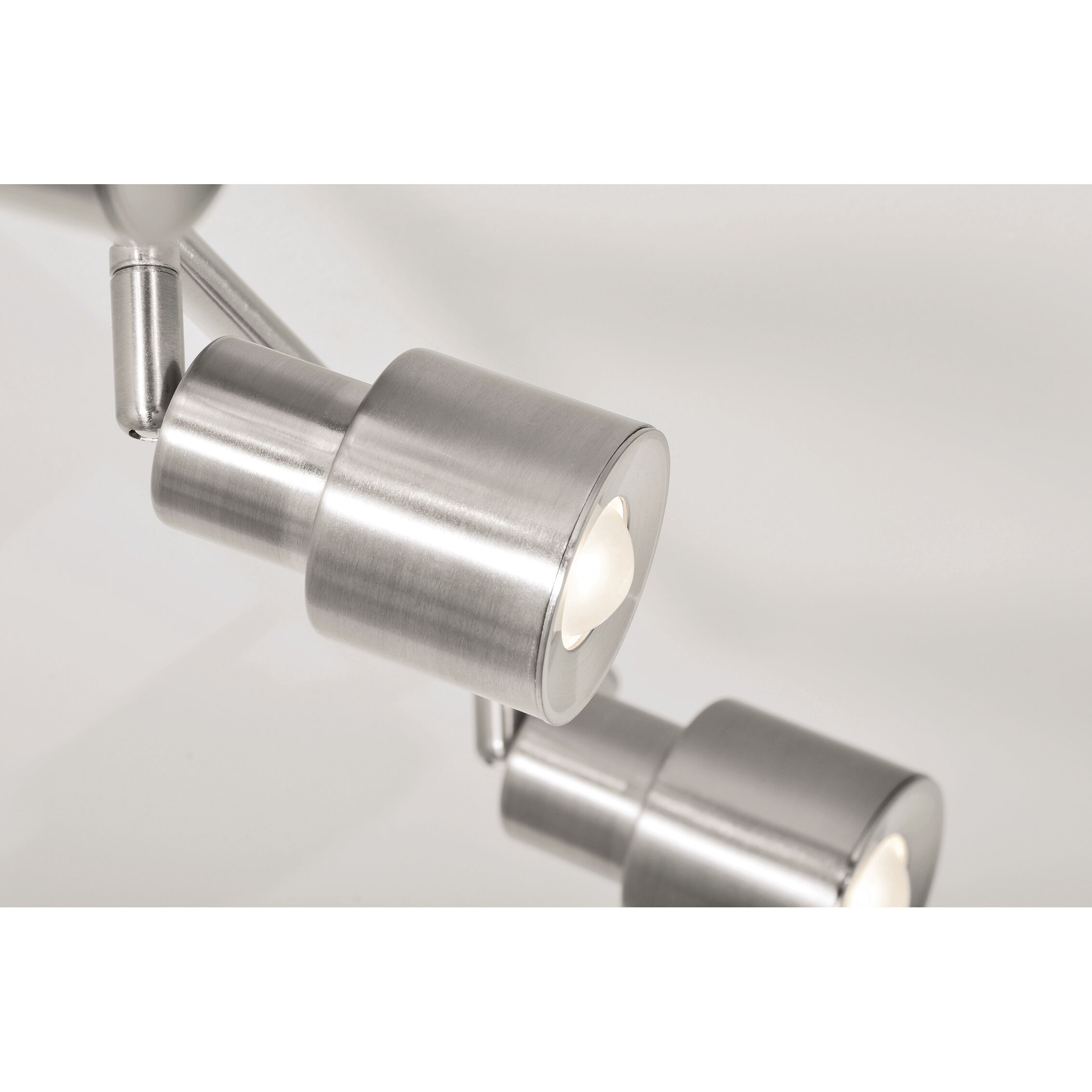 Chappelle 6 Light 120 Satin Nickel Fixed Rail Ceiling Light