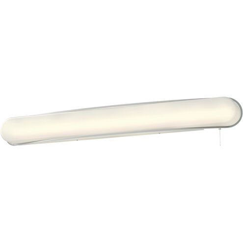 Curve Wall Light in Satin Nickel