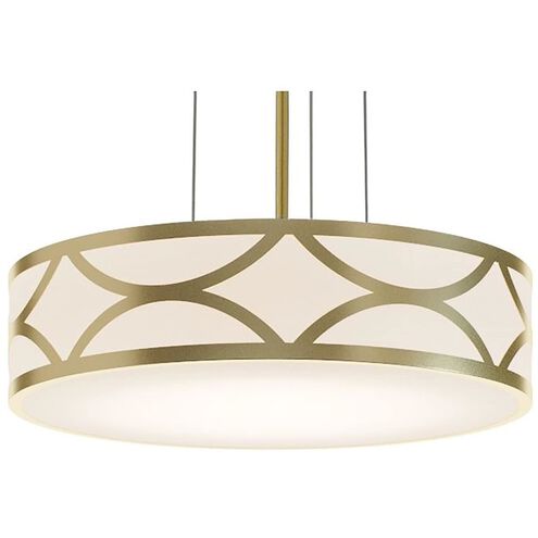 Lake LED 16 inch Gold Pendant Ceiling Light in Incandescent