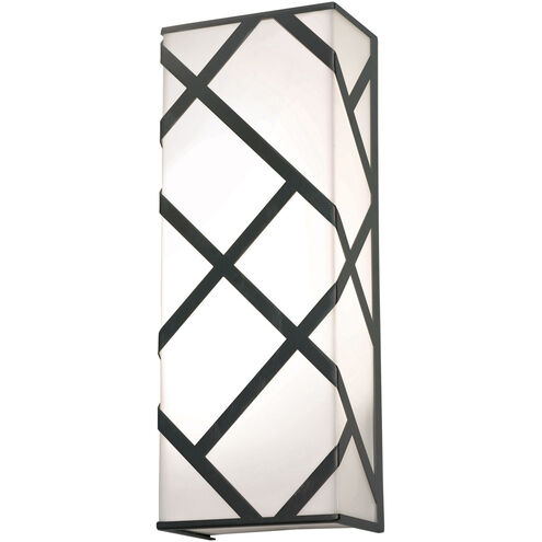 Haven LED 5 inch Black ADA Sconce Wall Light