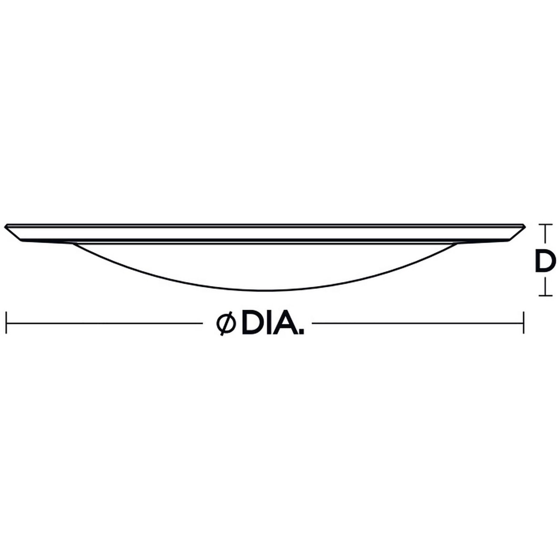 Slim LED 6.37 inch White Flush Mount Ceiling Light