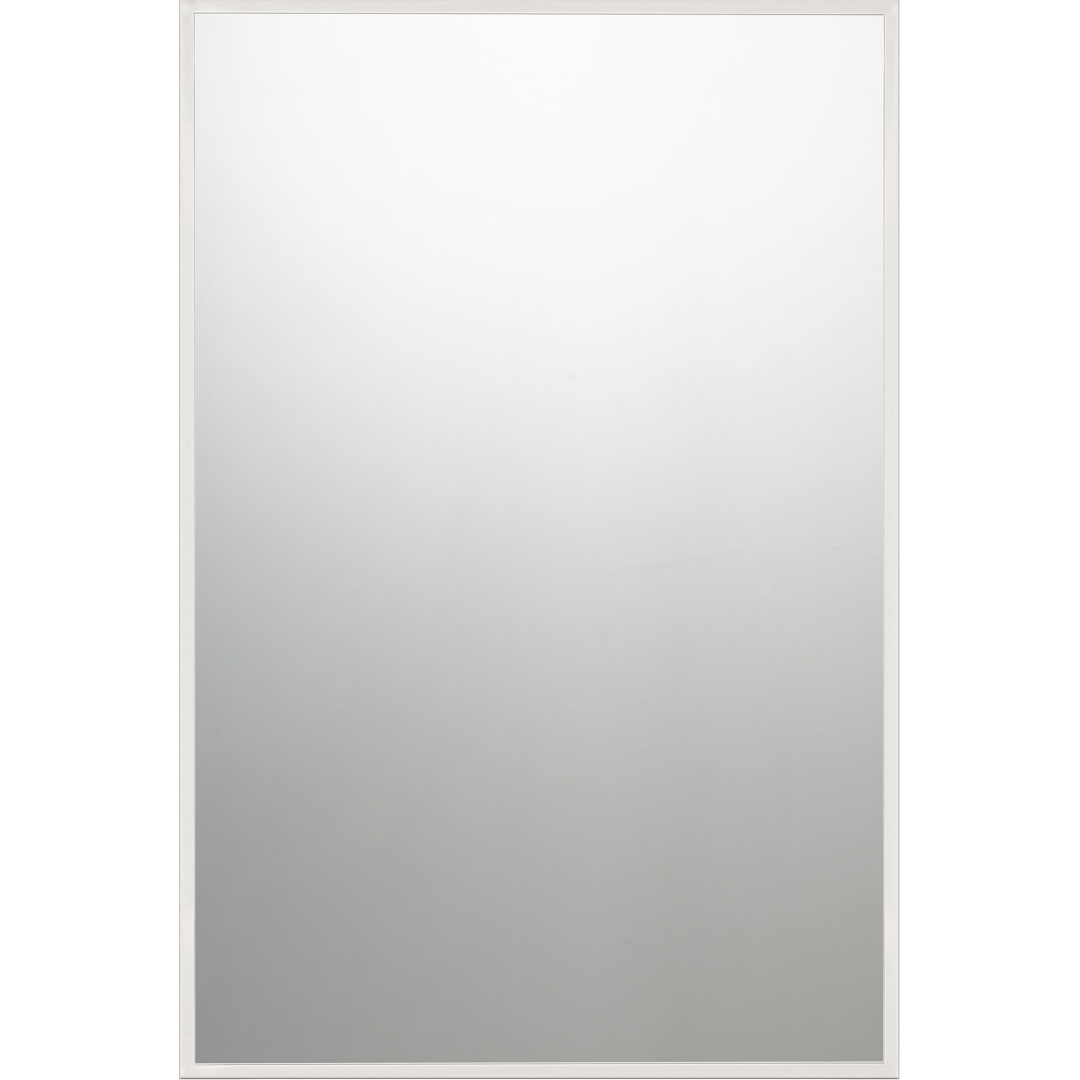 Lockport 36 X 24 inch Polished Chrome Mirror