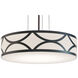 Lake LED 20 inch Black Pendant Ceiling Light