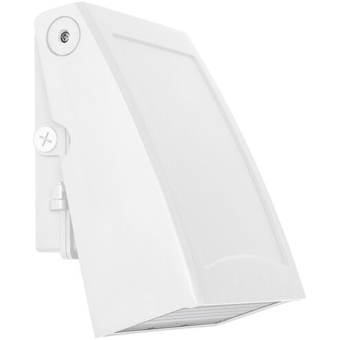 Poly LED 8 inch White Outdoor Sconce