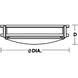 Carlisle LED 14 inch Satin Nickel Flush Mount Ceiling Light