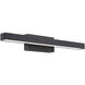 Brock LED 18 inch Black Vanity Light Wall Light