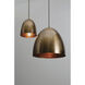 Brooklyn 1 Light 15.75 inch Antique Brass Pendant Ceiling Light