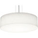 Anton 3 Light 19 inch Satin Nickel Pendant Ceiling Light