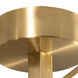 Jaxx LED 20 inch Satin Brass Flush Mount Ceiling Light