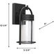 Langston LED 12.25 inch Black Outdoor Wall Sconce