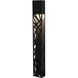 Inez 1 Light 36 inch Black Outdoor Wall Sconce