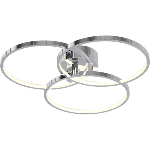 Orion LED 20 inch Polished Chrome Flush Mount Ceiling Light