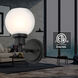 Abrya 1 Light 5.91 inch Black Wall Sconce Wall Light