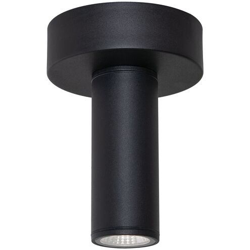 Beverly LED 5.91 inch Black Outdoor Flush Mount