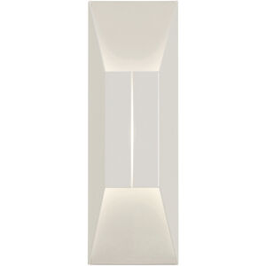 Summit LED 5 inch White and Silver ADA Sconce Wall Light