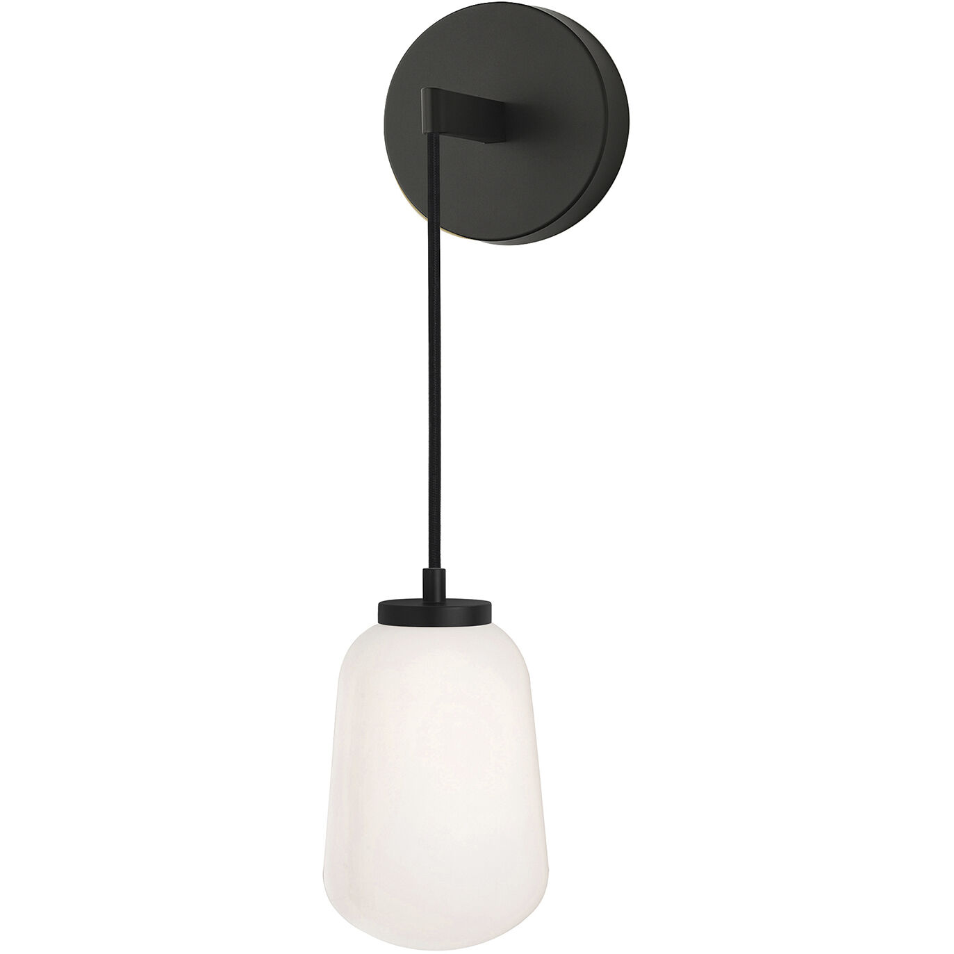Olivia LED 4.75 inch Black Wall Sconce Wall Light