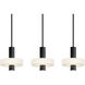 Sydney Linear Pendant Ceiling Light in Black