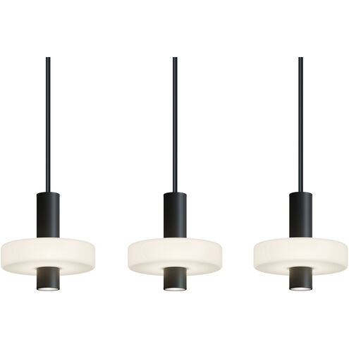 Sydney Linear Pendant Ceiling Light in Black