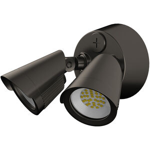 Pratt LED 5 inch Bronze Outdoor Wall Sconce