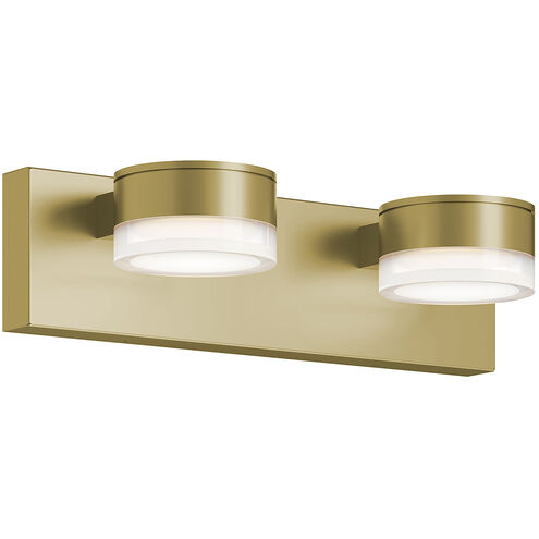 Emma LED 16 inch Light Antique Brass Vanity Light Wall Light