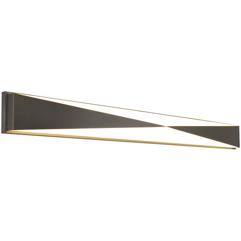 Novara LED 25 inch Satin Nickel Vanity Light Wall Light