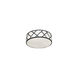 Haven LED 21 inch Black Flush Mount Ceiling Light 
