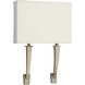 Sheridan 1 Light 6 inch Champagne ADA Wall Sconce Wall Light