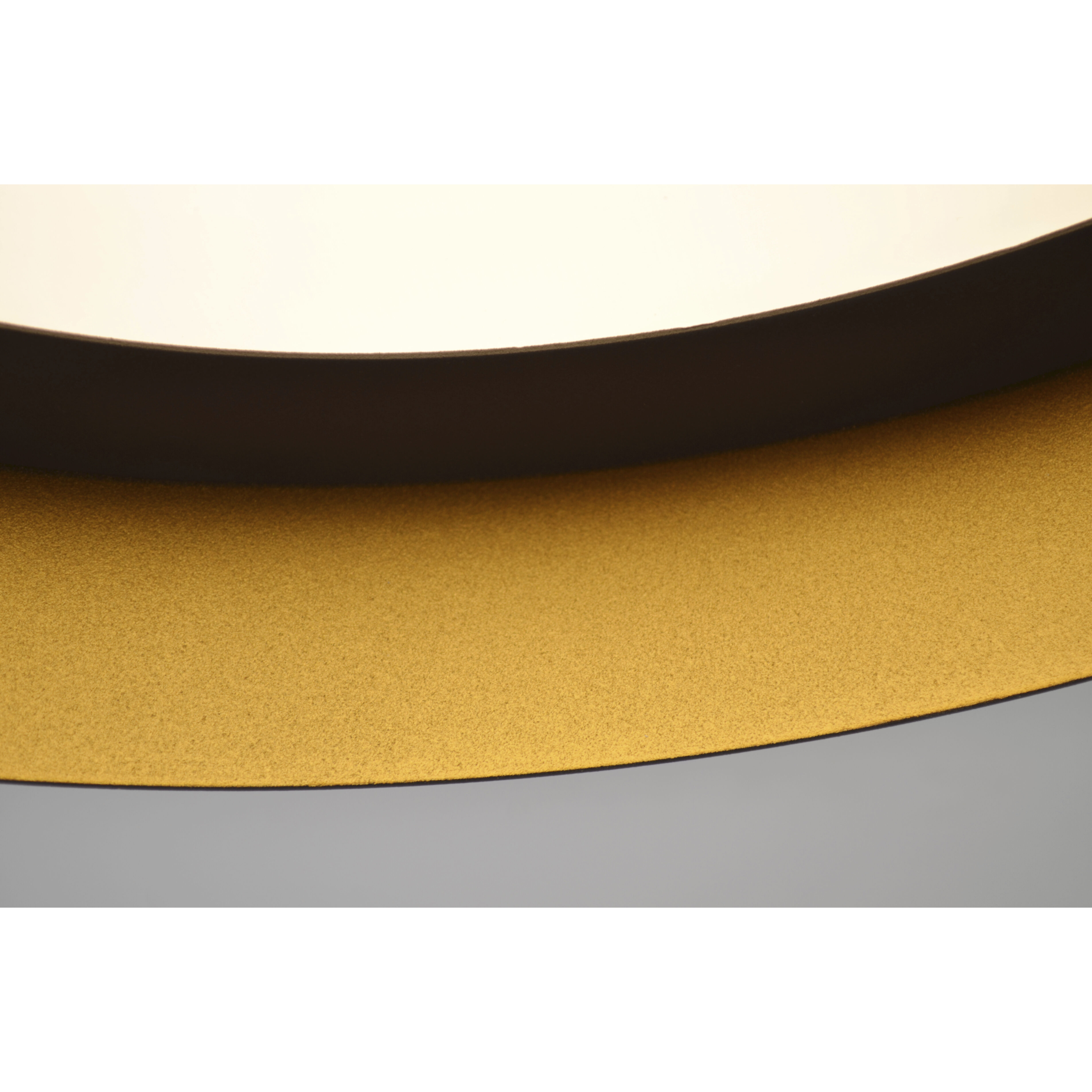 Reveal LED 16 inch Black and Gold Flush Mount Ceiling Light