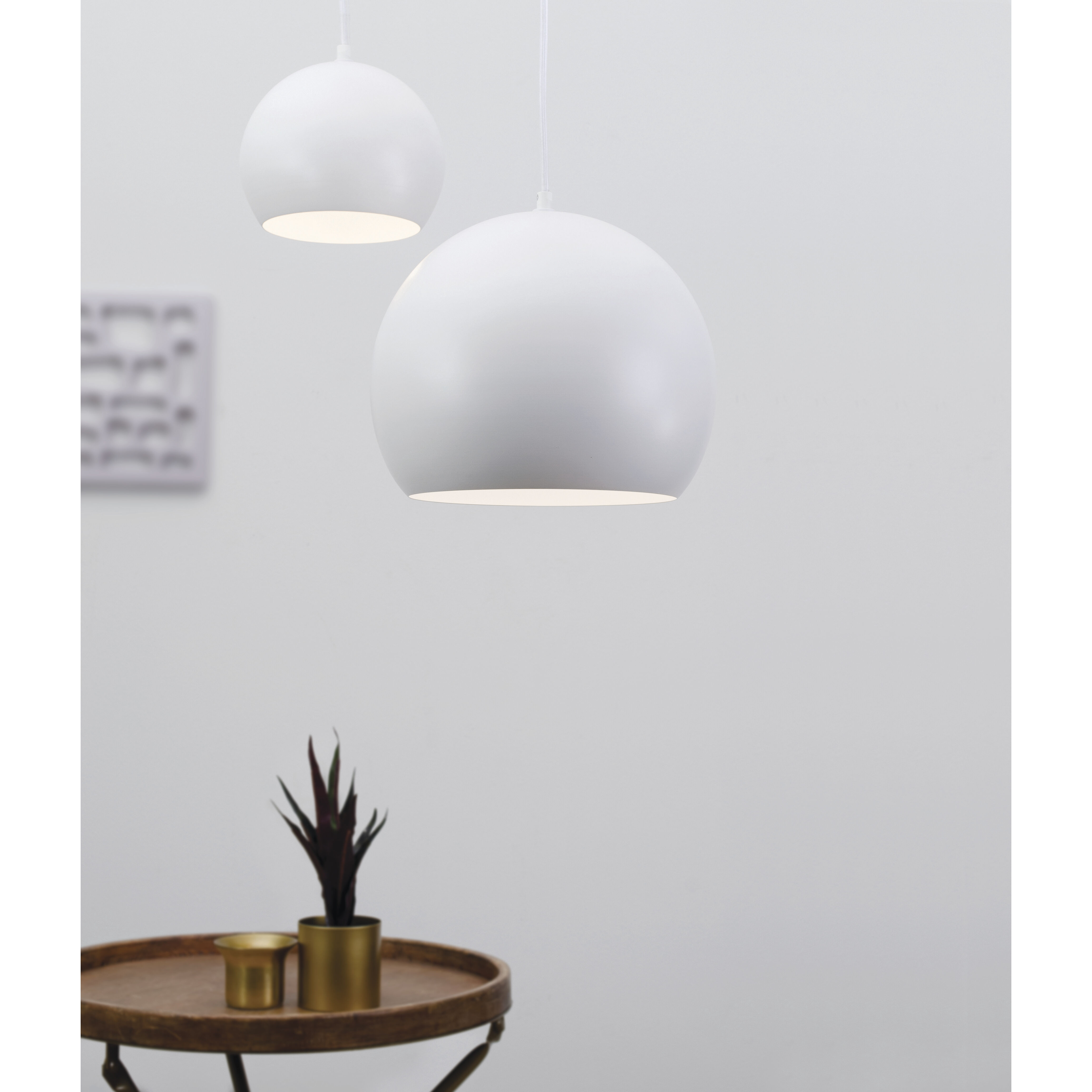 Roxy 1 Light 6 inch White Pendant Ceiling Light