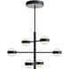 Verona LED 30 inch Black Pendant Ceiling Light