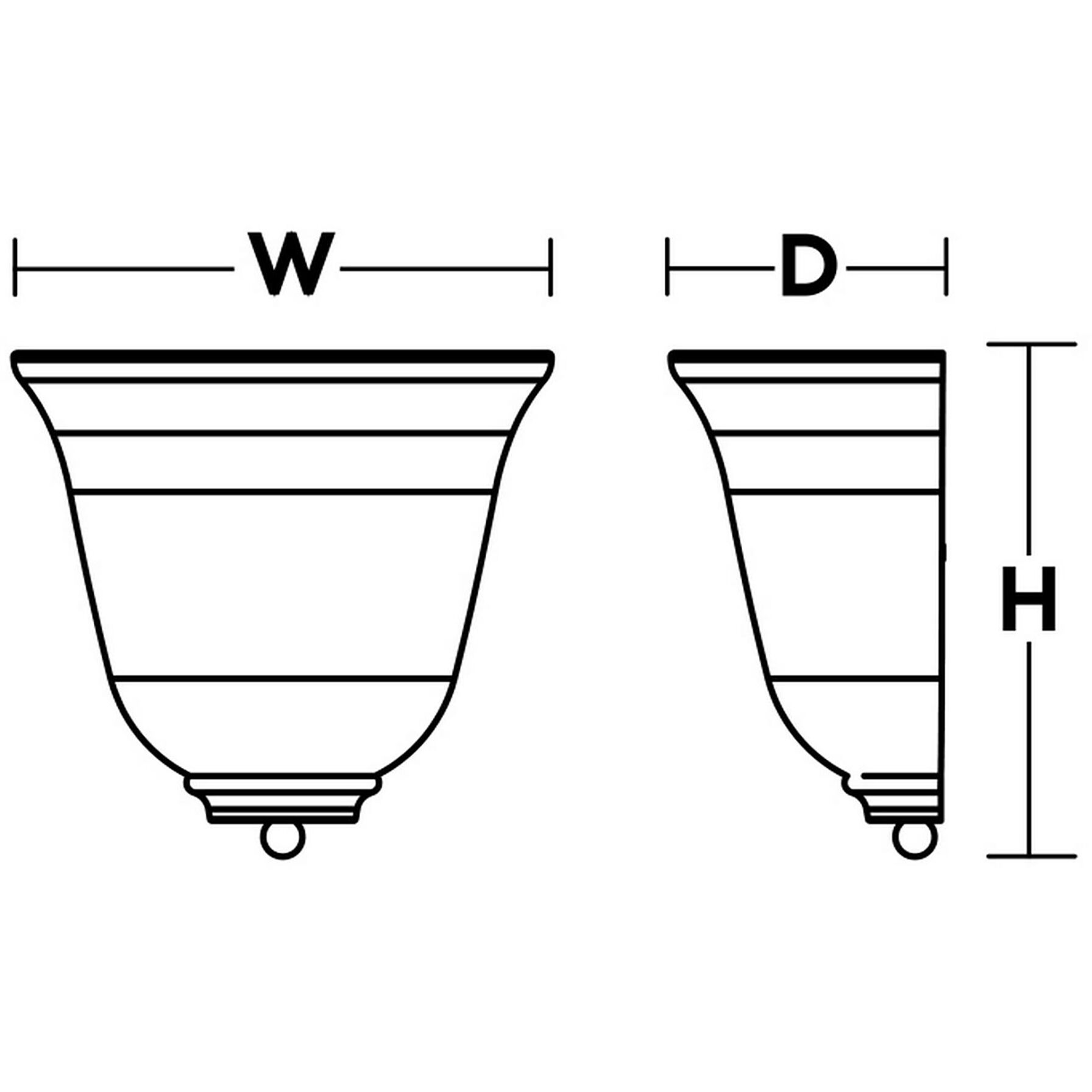 Corsa 1 Light 10 inch Brushed Nickel Wall Sconce Wall Light