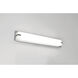 Sinclair 1 Light 50 inch Satin Nickel Bath Vanity Wall Light