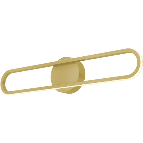 Sienna LED 22.75 inch Gold Vanity Light Wall Light
