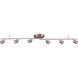 Core 1 Light 120V Satin Nickel Fixed Rail Ceiling Light