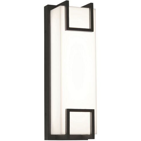 Beaumont LED 14.75 inch Textured Bronze Outdoor Sconce