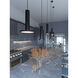 Luna LED 5 inch Black Pendant Ceiling Light
