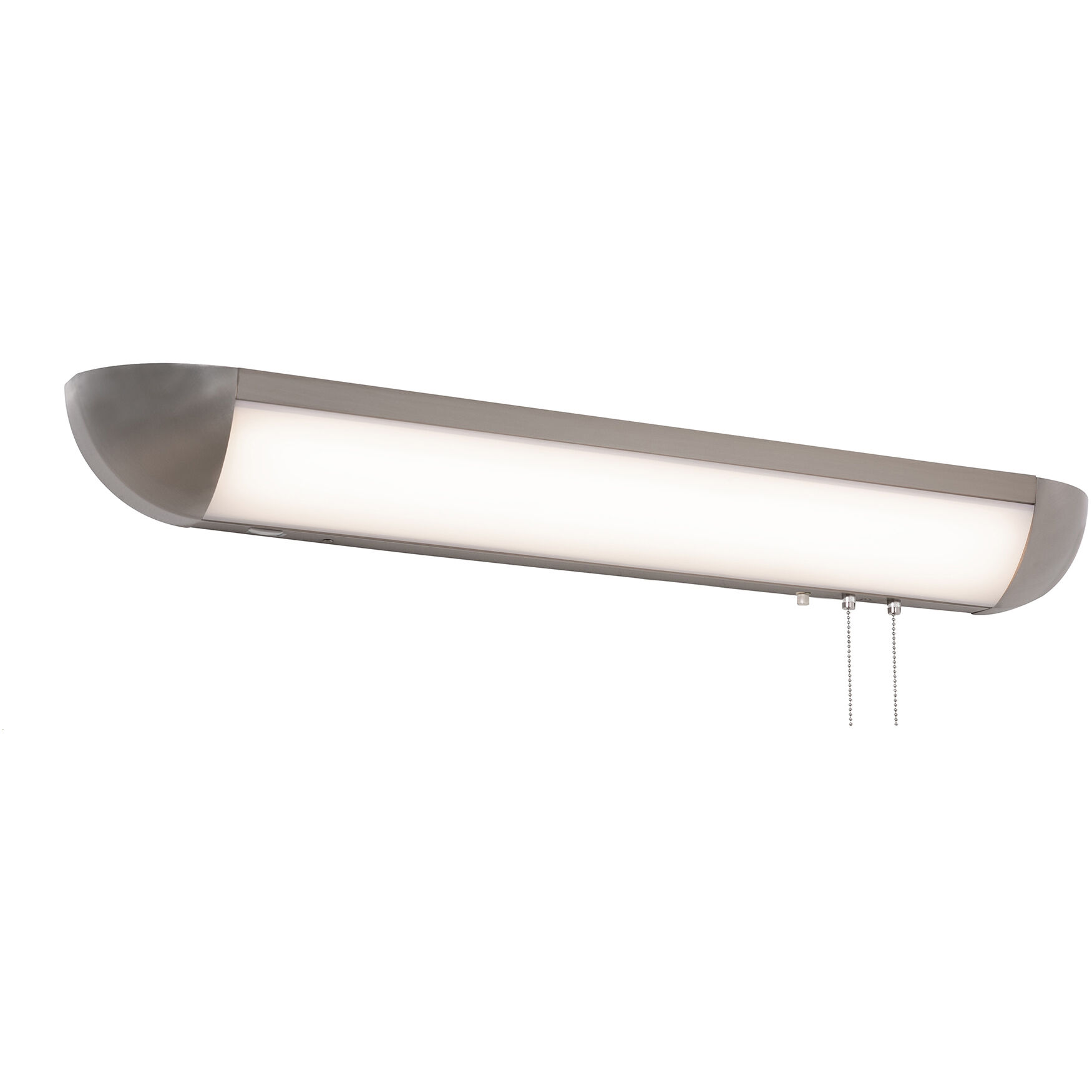 Clairemont Overbed Wall Light in Satin Nickel, 36 in