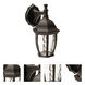 Clark LED 11.5 inch Black Outdoor Wall Lantern