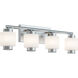 Sydney 4 Light 28.00 inch Bathroom Vanity Light