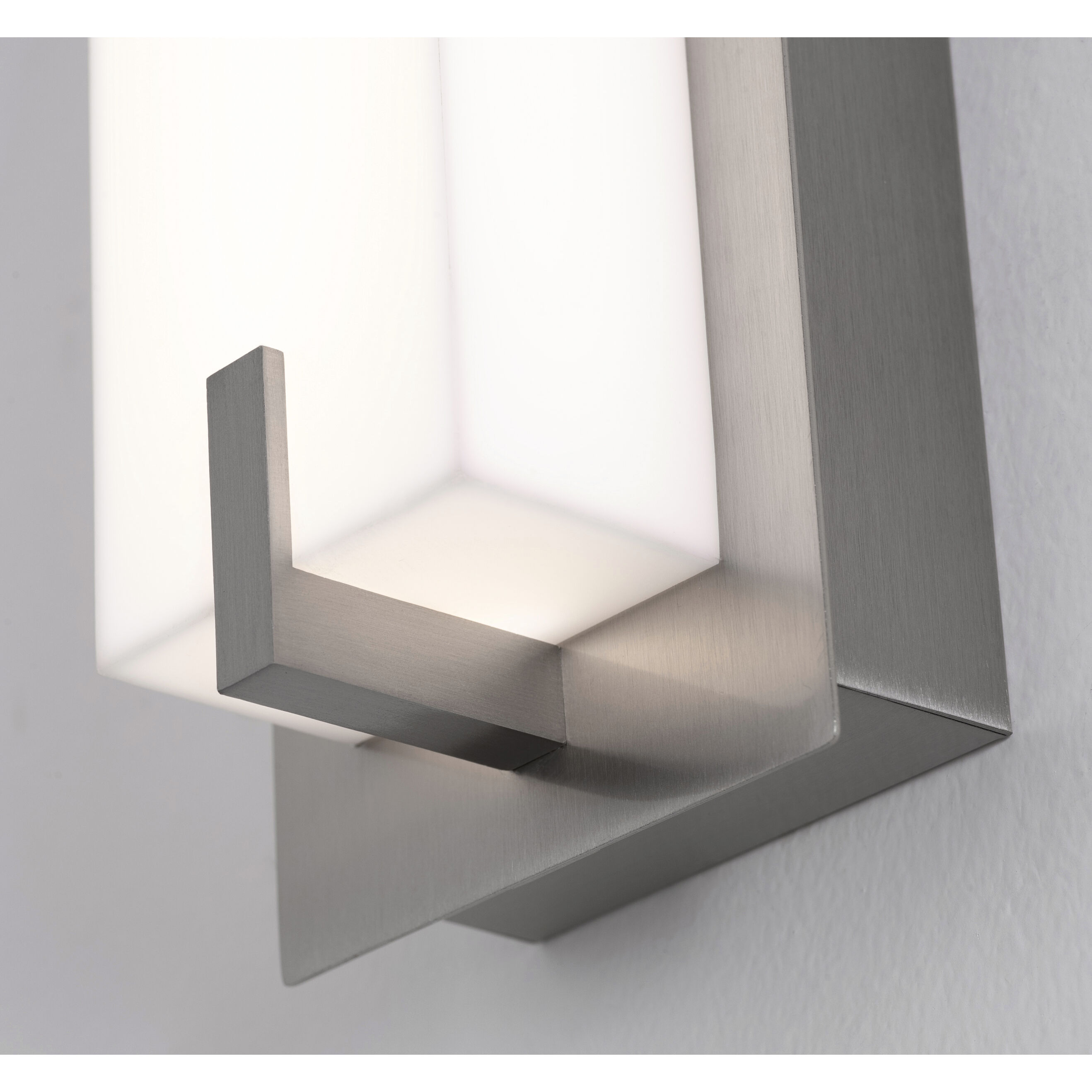 Sinclair LED 4 inch Satin Nickel Wall Sconce Wall Light in 10 in