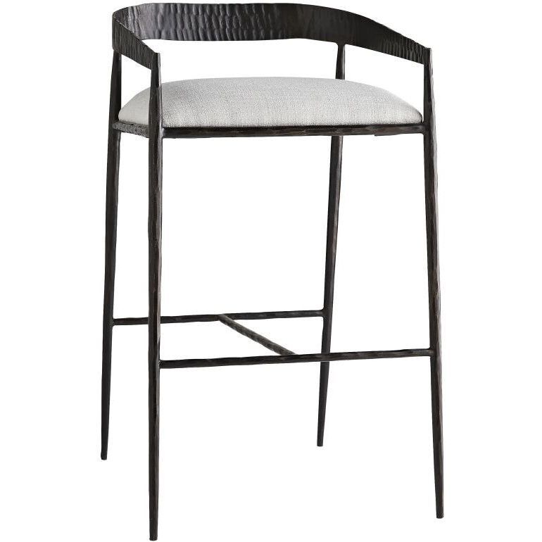 Ansel 36.5 inch Sterling Bar Stool