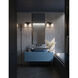 Leo 2 Light 13 inch Black Vanity Light Wall Light